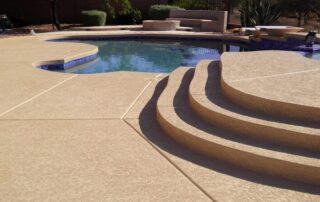 This image shows a pool deck.